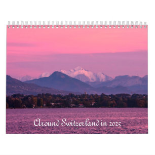 autour de la Suisse en 2025 Calendrier
