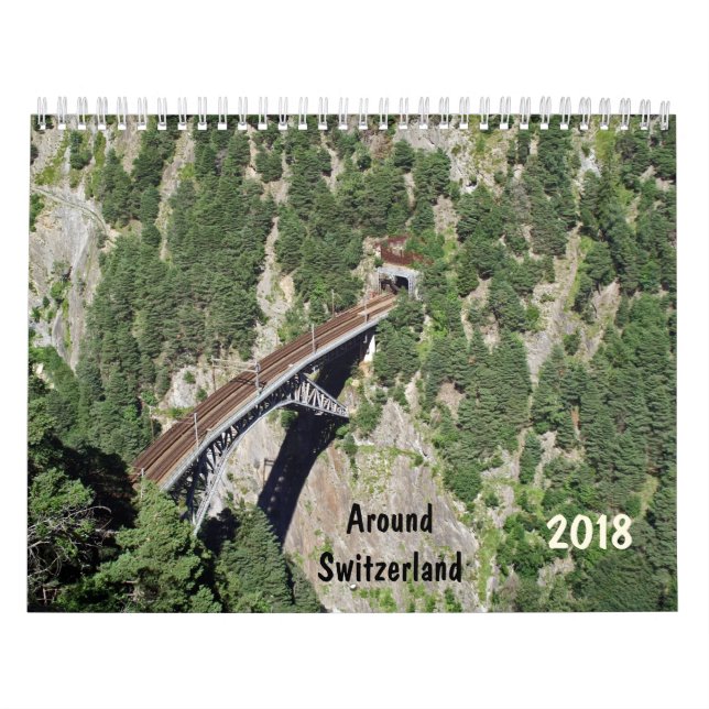 autour du calendrier de la Suisse 2018 (Protection)