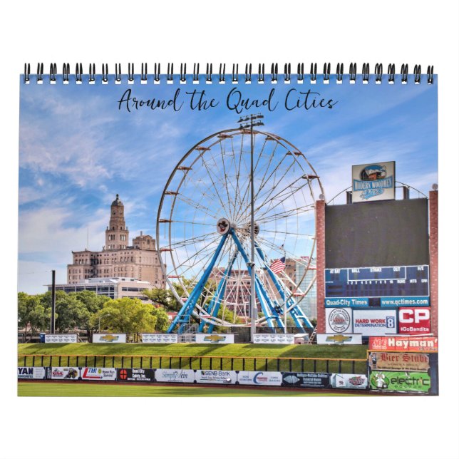 Autour Du Calendrier Des Quad Cities USA (Protection)