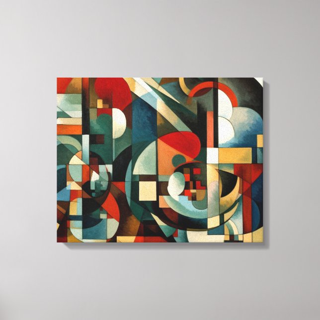 "Autour du cubisme" Grande toile enveloppée (Recto)