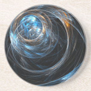 Autour du Dessous de verre mondial de grès d'art A