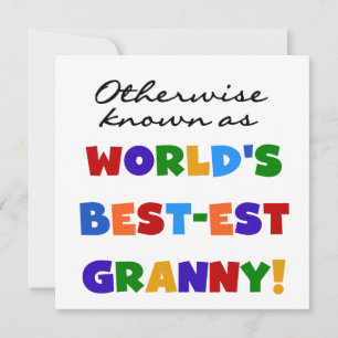 Autrement connu comme le meilleur cadeau de mamie