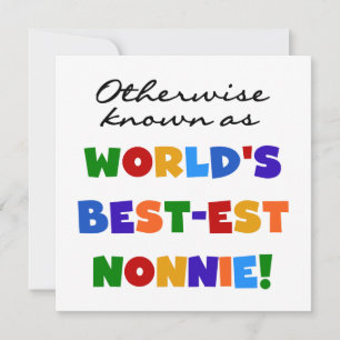Autrement connu comme le meilleur cadeau de Nonnie