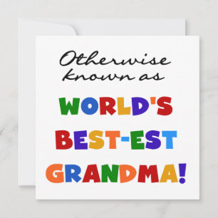 Autres cadeaux de grand-mère