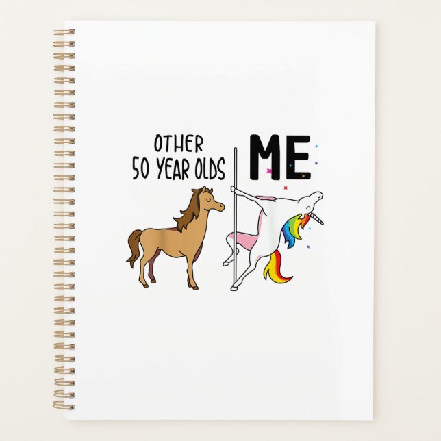 Autres Cadeaux Licorne 50 Ans Anniversaire Et Moi  (Devant)