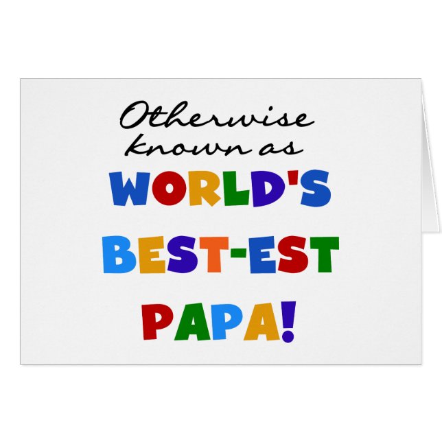 Autres Meilleurs Tshirts et cadeaux Papa (Devant horizontal)