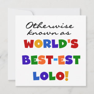 Autres T-shirts et cadeaux Lolo les plus connus