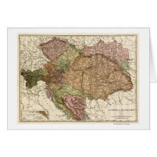 Autriche-HongrieCarte panoramiqueAutriche-Hongrie