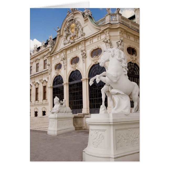 Autriche, Vienne, Palais Belvedere, Supérieur (Devant)