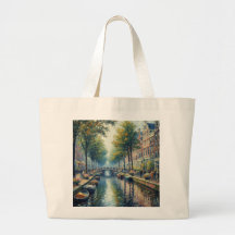 Autumn Afternoon at the Canal - Tote Bag