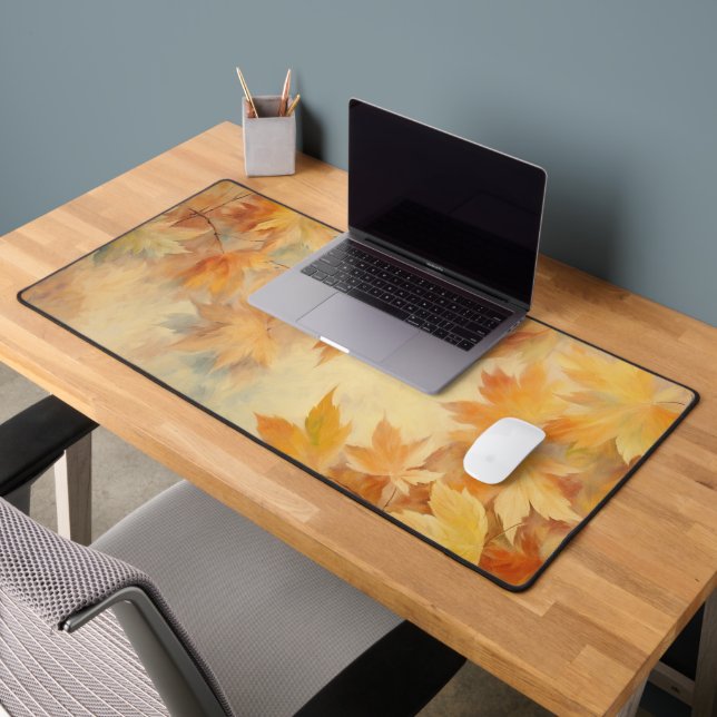 Autumn Leaves Foliage Desk Mat (Bureau 2)