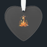 Autumn Pumpkin Fall Giraffe Thanksgiving Womens Me<br><div class="desc">Autumn Pumpkin Fall Giraffe Thanksgiving Womens Mens Kids Long Sleeve T-Shirt (3)</div>