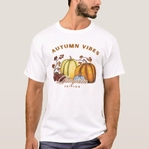 Autumn pumpkins T-Shirt Classique.png