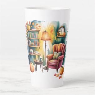Autumn Reading Chair Tasses  —Book Corner
