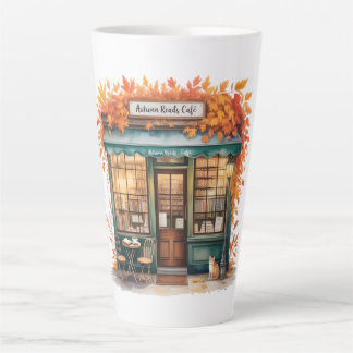 Autumn Reads Café Tasses — Fall Bookstore