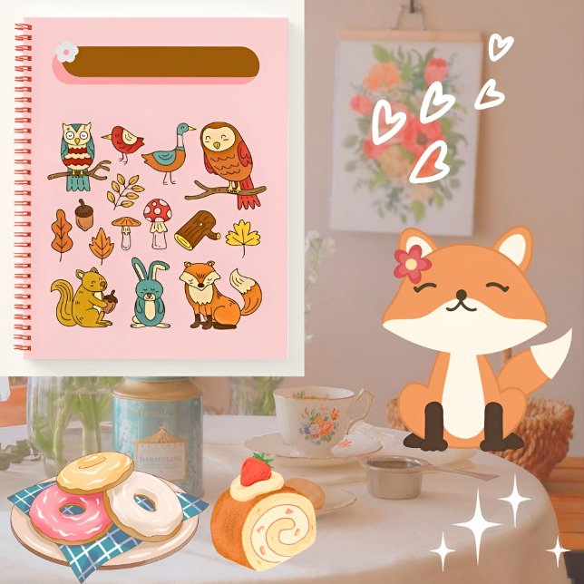 Autumn Vibe Journal cadeau pour elle 🌸 💗 🤎 🍁 ✨ (Créateur téléchargé)