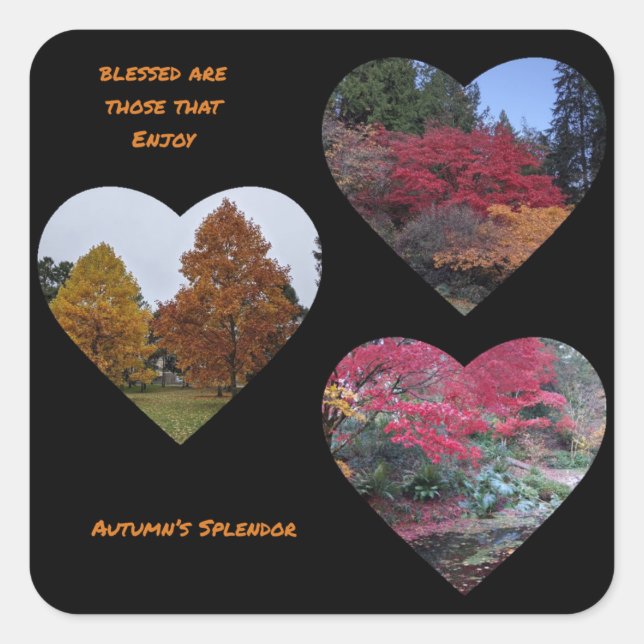 Autumn's Splendor autocollant (Devant)