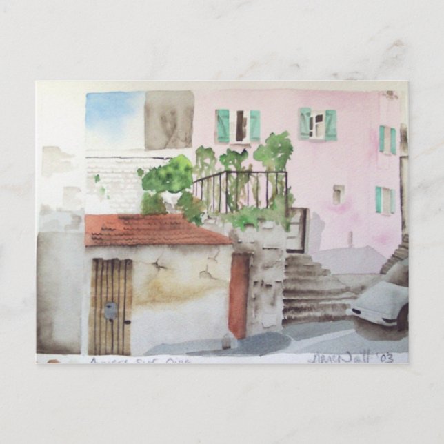 Auvers sur Oise, carte postale 2 (Devant)