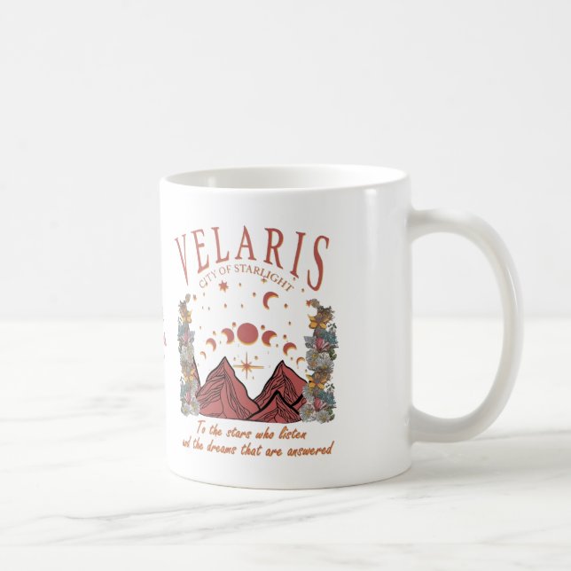 Aux Étoiles Qui Écoutent Mug Book Lovers Mug (Droite)