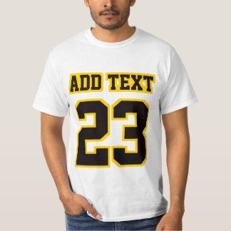 Avant BLANC BLACK OR Mens Valeur Coton T-shirt