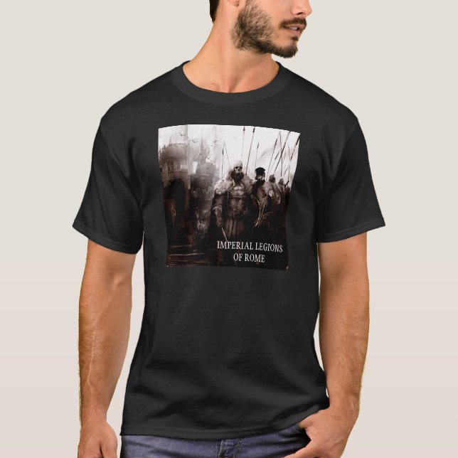 Avant du T-shirt des hommes et dos (album… (Devant)