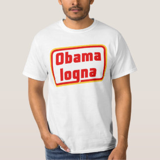 Avant et dos de T-shirt d'Obamalogna
