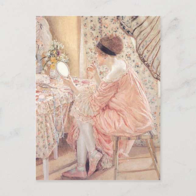 Avant son apparition en détail carte postale (Devant)