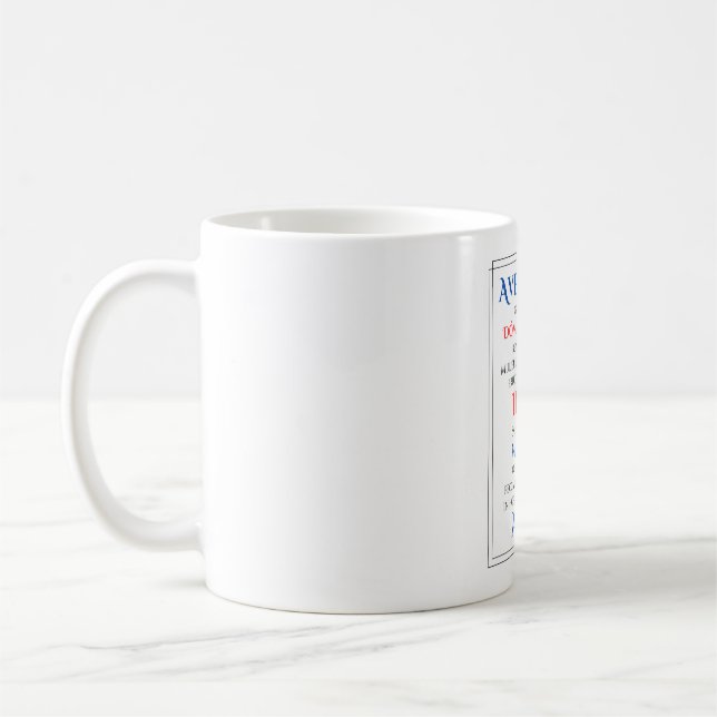 Ave Maria Mug (Gauche)