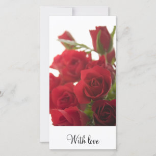 Avec amour... carte photo