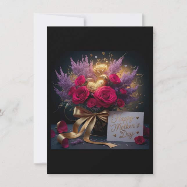 "Avec amour, maman" Fête des mères (Devant)