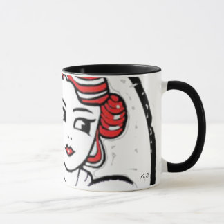 Avec bonheur tasse