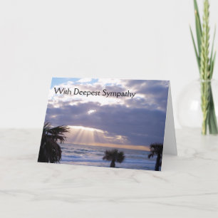Avec Carte de Sympathie la plus profonde