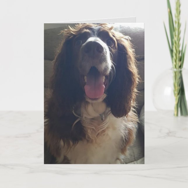 Avec carte de voeux d'amour (Devant)