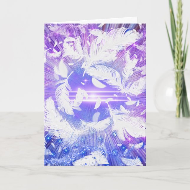 Avec Carte De Voeux Sympathique La Plus Profonde (Devant)