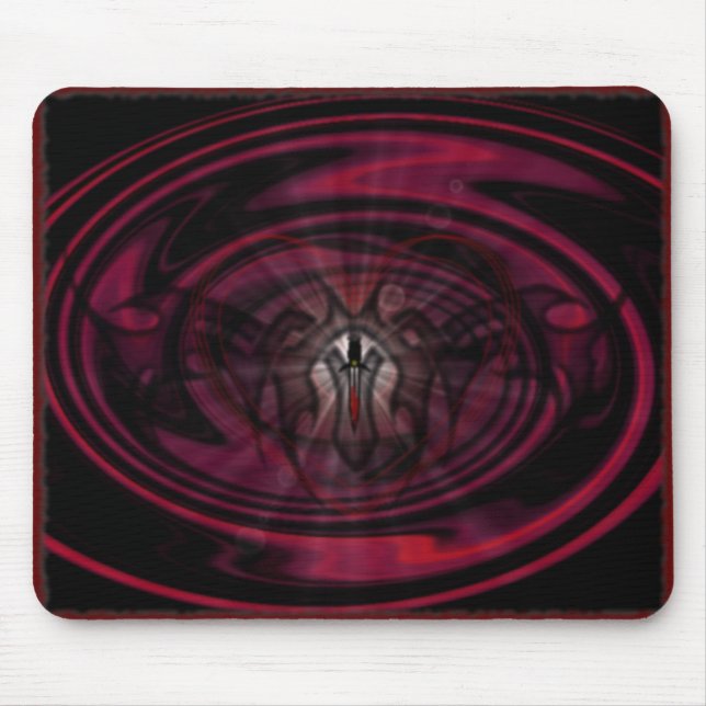"Avec ce couteau…" Tapis de souris (Devant)