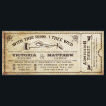 Avec Cette Invitation De Billet De Mariage Vintage<br><div class="desc">Avec cette anse, I Thed, cette affiche vintage fiançailles présente une vieille gravure victorienne d'une main d'homme glissant sur un anneau mariage sur une main de femme, des signes pointant le doigt et des fleurs sur du papier ancien. N'oubliez pas d'ajouter les initiales de mariée et de mariée au verso...</div>