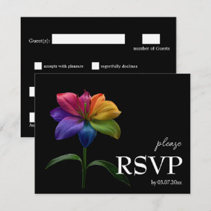 🌈 Avec choix alimentaire RSVP Technicolor Love