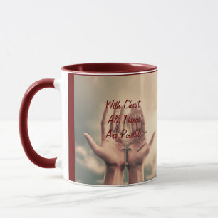 Avec Christ, Mug de café