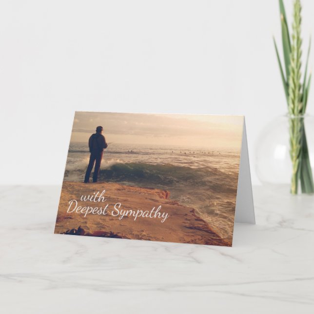 Avec des cartes de sympathie les plus profondes po (Devant)