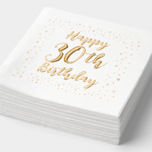 Avec Dorure Serviettes à l'huile empilée sur mesure pour Anniv