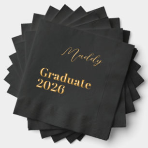 Avec Dorure Serviettes de remise des diplômes personnalisées 2