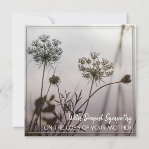 Avec La Plus Profonde Sympathie Sur La Perte De Vo