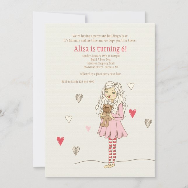 Avec mon invitation de meilleur ami (Devant)