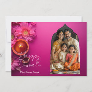 Avec photo et texte personnalisé Carte Rayonnement