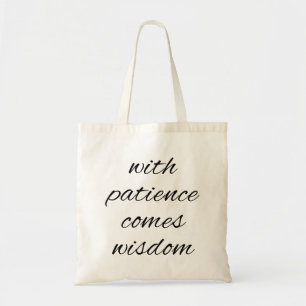 Avec Sac fourre-tout de patience