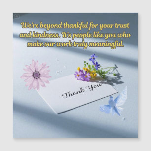 Avec toute ma gratitude