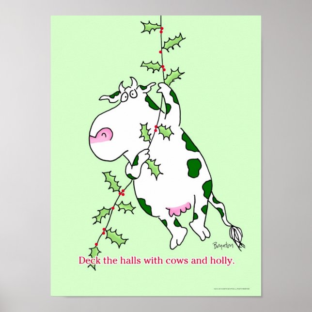 AVEC VACHES ET affiche HOLLY par Sandra Boynton (Devant)