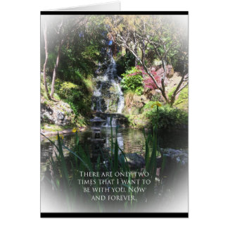 Avec vous cardez pour l'instant et pour toujours