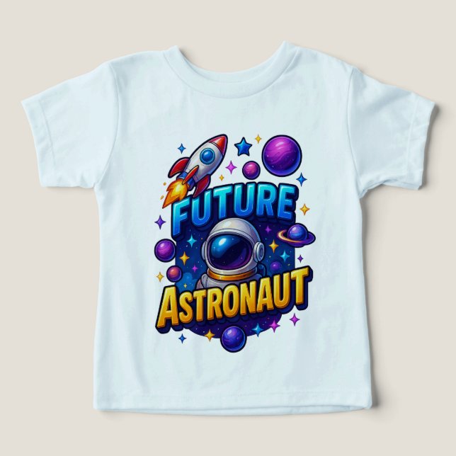 Avenir astronaute Toddler Space Tee (Design Recto)