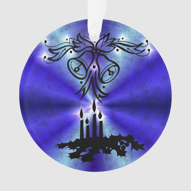 Avent, Artdeco de Noël sur Blue Green Rainbow (devant)